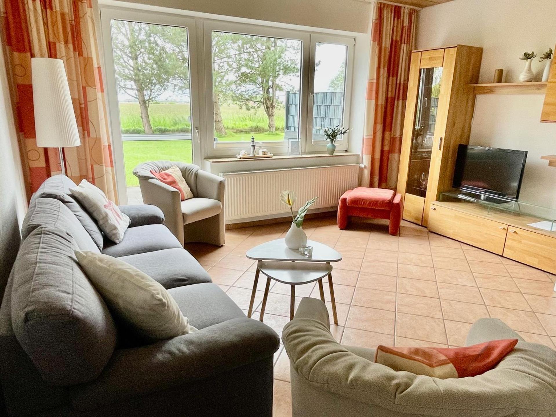 Haus Schwalbennest Appartement Bensersiel Buitenkant foto